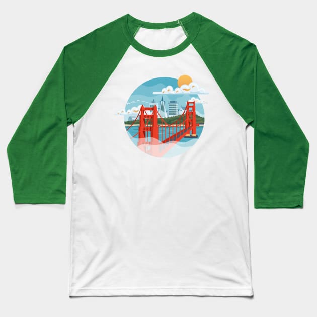 San Francisco Baseball T-Shirt by zachroszczewski